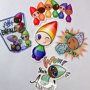 Vinyl stickers - Peggy